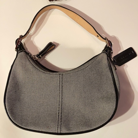 Vintage Coach herringbone purse - Picture 2 of 8